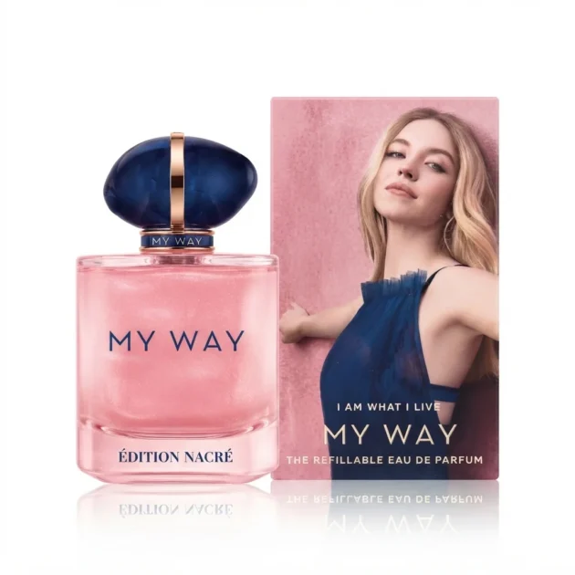 عطر نسائي راقي بزهور الياسمين والفانيليا - My Way Edition Nacre